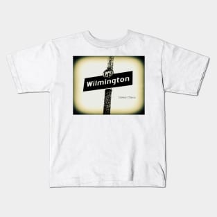 Wilmington, Los Angeles, California by Mistah Wilson Kids T-Shirt